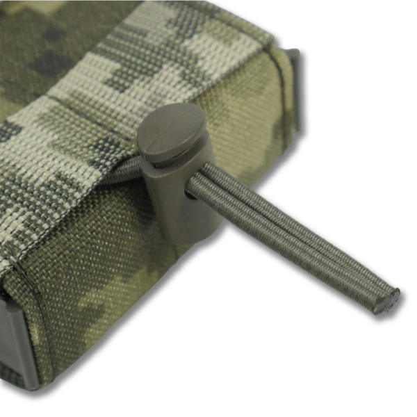 Жесткий усиленный тактический подсумок под магазин Kiborg GU Single Mag Pouch Pixel