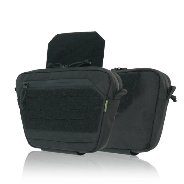 Сумка-напашник XL с баллистическим пакетом 1 класс защиты Kiborg GU Сordura Black
