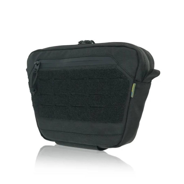 Сумка-напашник XL с баллистическим пакетом 1 класс защиты Kiborg GU Сordura Black