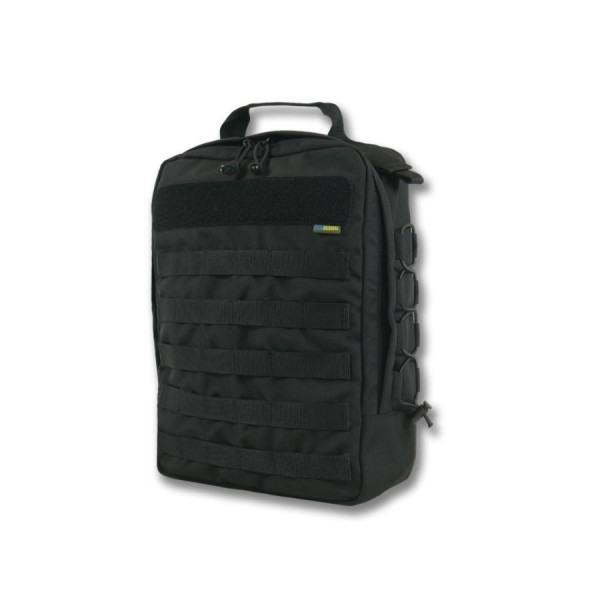 Быстросъемный штурмовой рюкзак с MOLLE ВСУ черный 