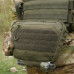 Сумка-напашник XL с баллистическим пакетом 1 класс защиты Kiborg GU Сordura Khaki