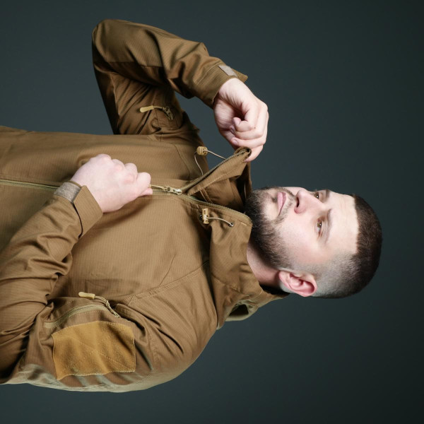Тактическая куртка Twill GEN I | Койот | Летняя военная куртка без подкладки