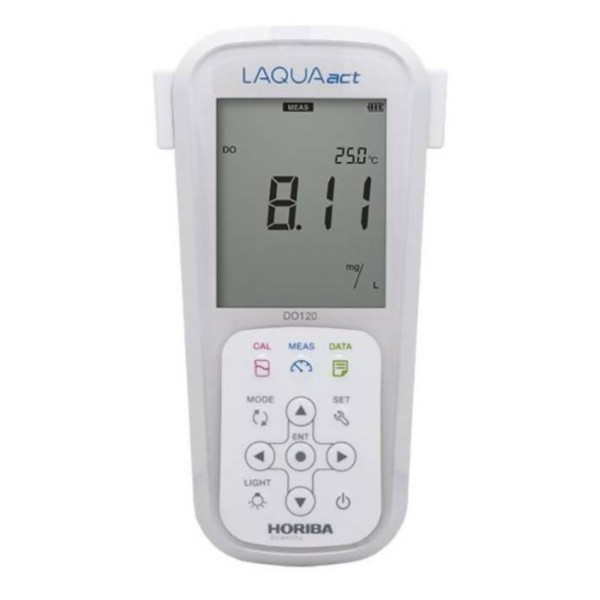 HORIBA LAQUAact DO110-измерение концентрации растворенного кислорода (DO) в ppm (мг / л) или насыщенности в процентах.
