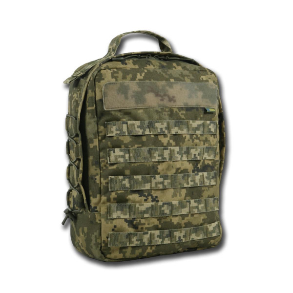 Быстросъемный штурмовой рюкзак с MOLLE  ВСУ кордура пиксель