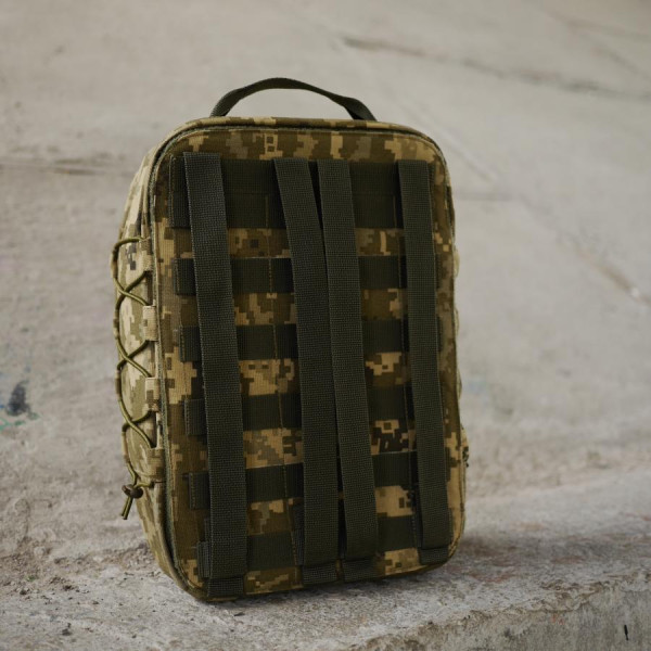 Быстросъемный штурмовой рюкзак с MOLLE  ВСУ кордура пиксель