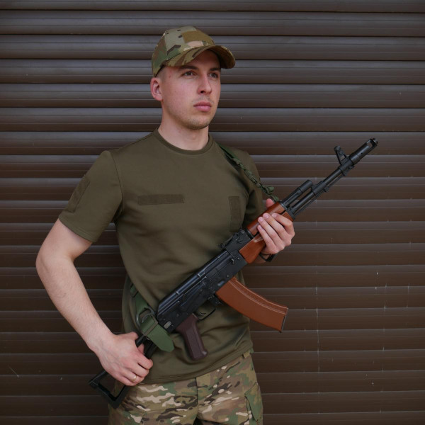 Ремень 2-точечный с пряжкой быстрой регулировки Triple-X Olive