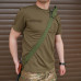 Ремень 2-точечный с пряжкой быстрой регулировки Triple-X Olive