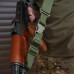 Ремень 2-точечный с пряжкой быстрой регулировки Triple-X Olive