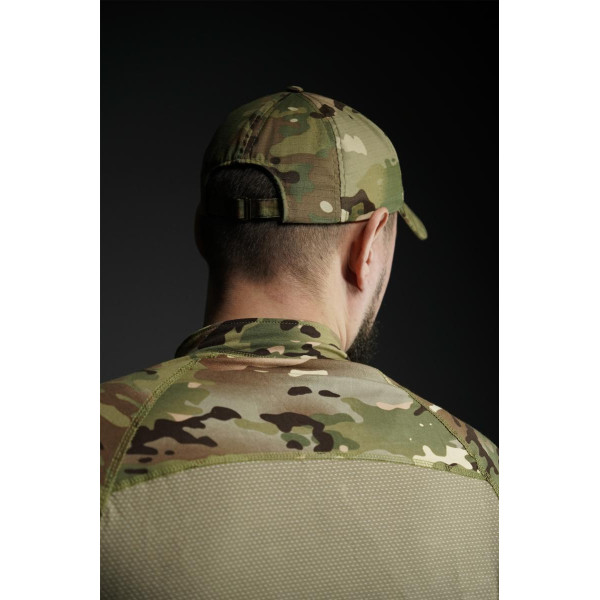 Тактическая боевая рубашка UBACS Tactical Series Long Sleeve с усиленными рукавами и велкропанелями