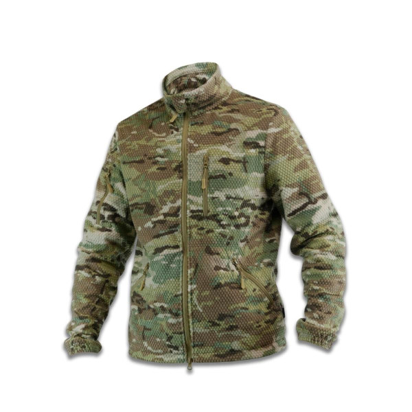Флисовая кофта Militex Windblock Tactical Mod. 5 — теплая и ветрозащитная