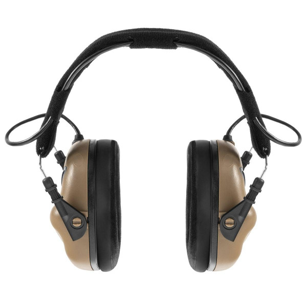 Сложные активные наушники Earmor M31 койот для защиты слуха