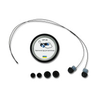 Вушні затички DEFENSE PLUG з барабанною перетинкою 25DB Вушні затички DEFENSE PLUG з барабанною перетинкою 25DB