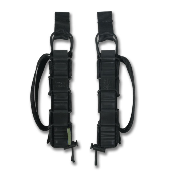 Жесткий усиленный тактический подсумок под магазин GU Single Mag Pouch Black