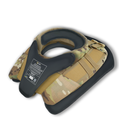 Защита шеи mod. 1 с баллистическим пакетом Militex Multicam Защита шеи mod. 1 с баллистическим пакетом Militex Multicam