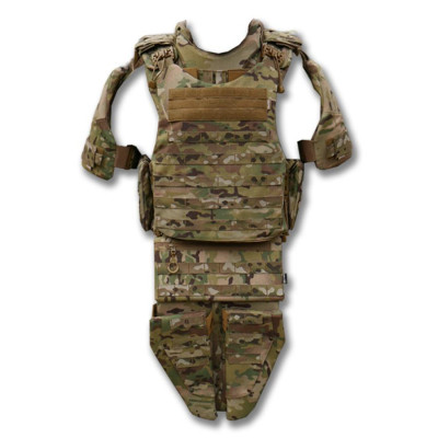 Бронекомплект Militex с баллистической защитой 1 класс защиты cordura USA Multicam