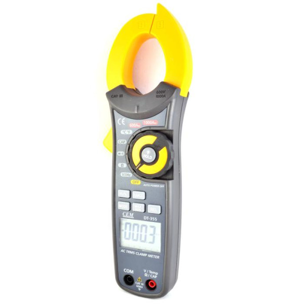 Струмові кліщі CEM DT-355 професійні 