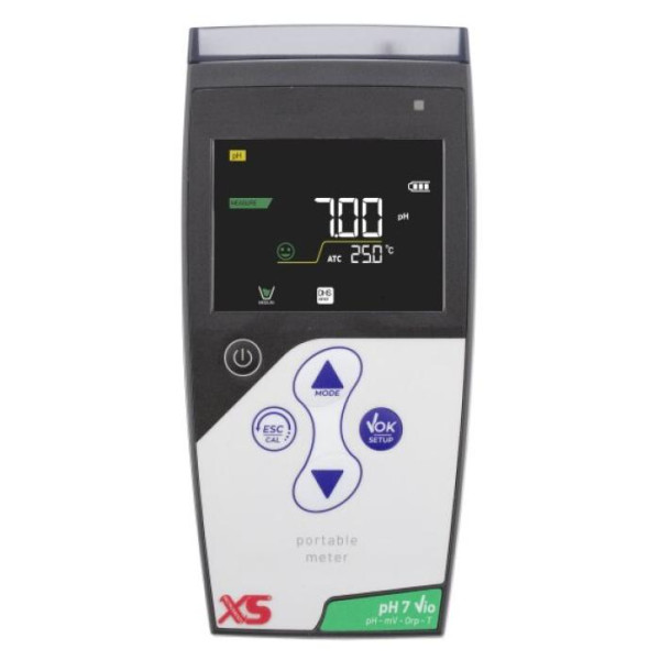 Портативний pH-метр XS pH 7 Vio DHS Complete Kit (з електродом 201T DHS)