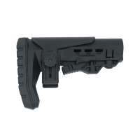 Телескопический приклад с подщечником ATOM-CP Key-Arma для AR/AK Mill spec Polymer