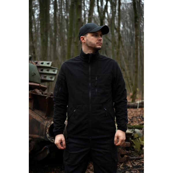 Флисовая кофта Militex Windblock Tactical Mod. 5 — теплая и ветрозащитная (300 г/м²)