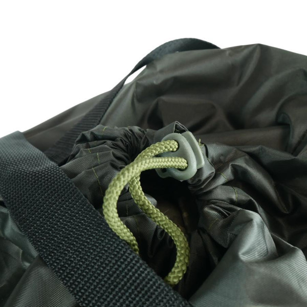Спальный мешок Kiborg Alfa Fleece Олива -20°C 85×210 – зимний военный спальник