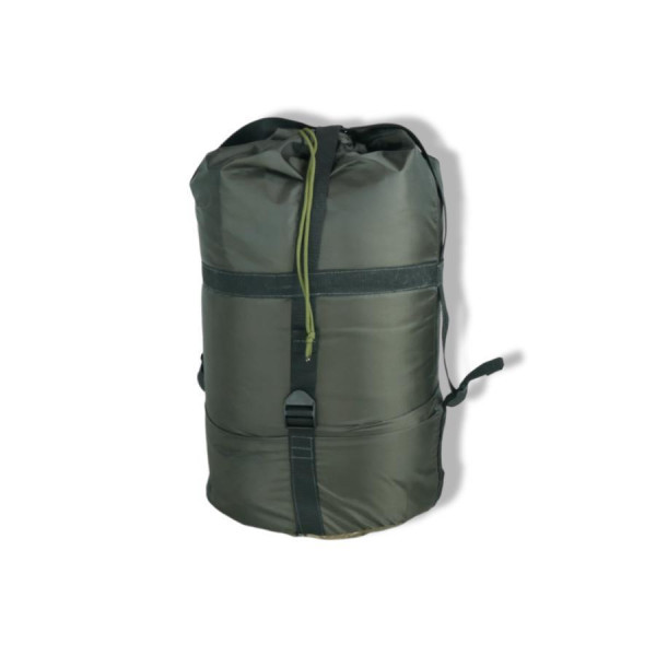 Спальный мешок Kiborg Alfa Fleece Олива -20°C 85×210 – зимний военный спальник