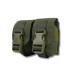 Военный подсумок под 2 гранаты GU Double Mag Pouch (Хаки)