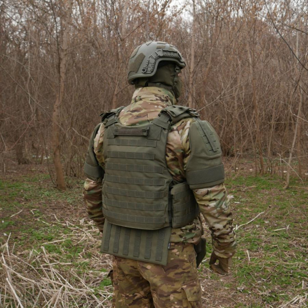 Бронекомплект з балістичним захистом 1 клас захисту Хаки
