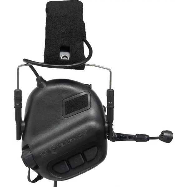 Активные тактические наушники Earmor M32 с креплением на шлем