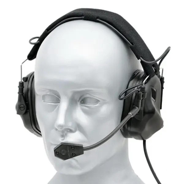 Активные тактические наушники Earmor M32 с креплением на шлем