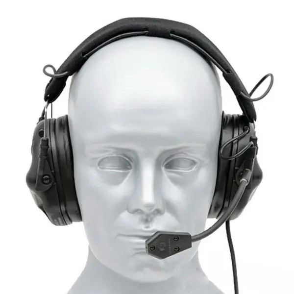 Активные тактические наушники Earmor M32 с креплением на шлем