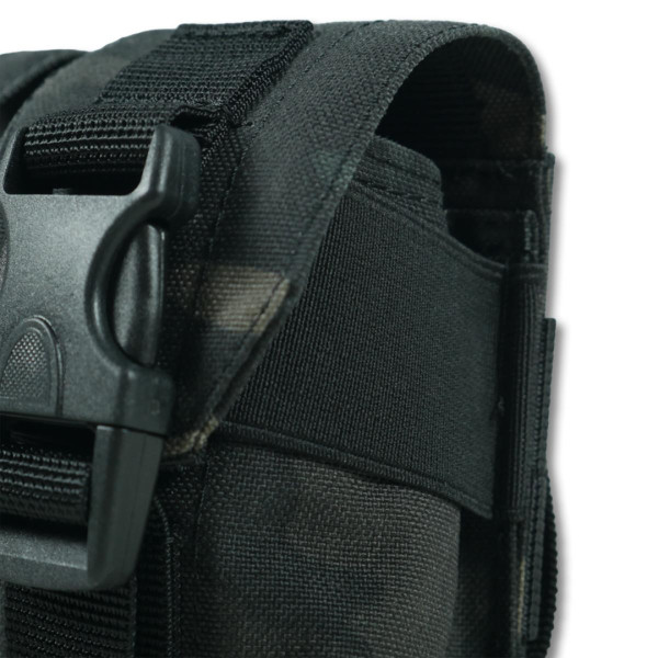 Военный подсумок под 2 гранаты GU Double Mag Pouch (Черный мультикам)