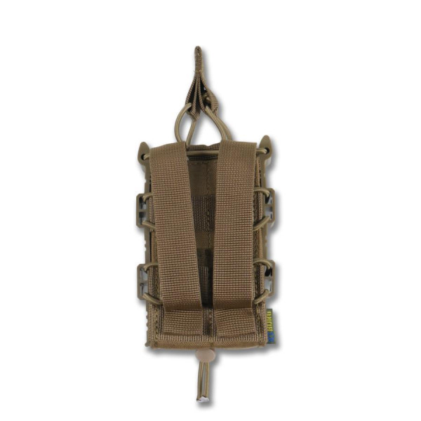 Жесткий усиленный тактический результат под магазин GU Single Mag Pouch Coyote