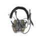 Тактические наушники EARMOR M32 с универсальным креплением Олива