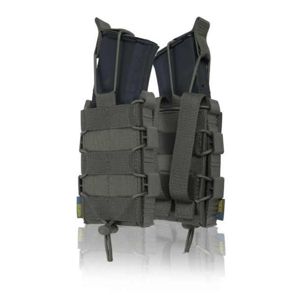 Жесткий усиленный тактический подсумок под магазин Kiborg GU Single Mag Pouch Хаки