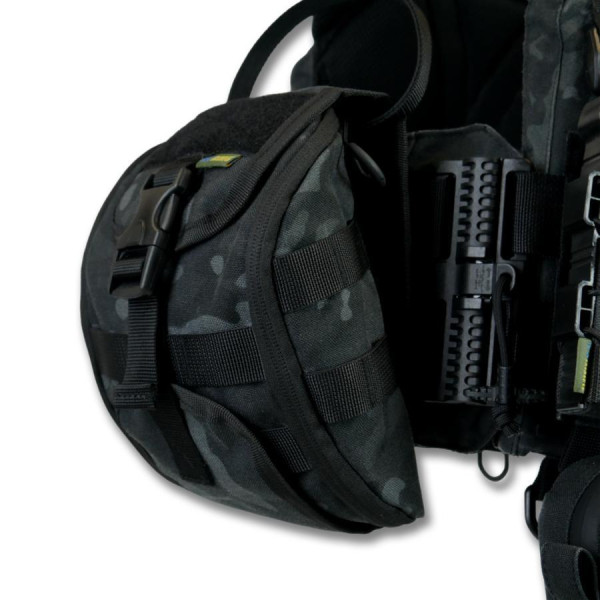 Плитоноска Kiborg GU gen.2+8 подсумков черный мультикам