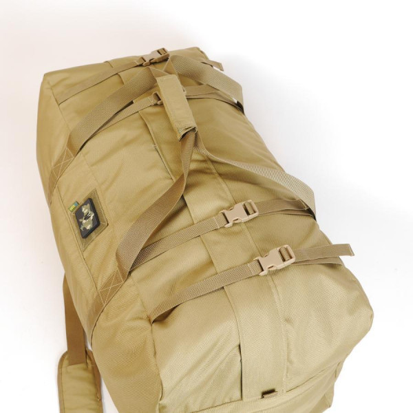 Тактическая сумка Kiborg Military bag 130л Coyote