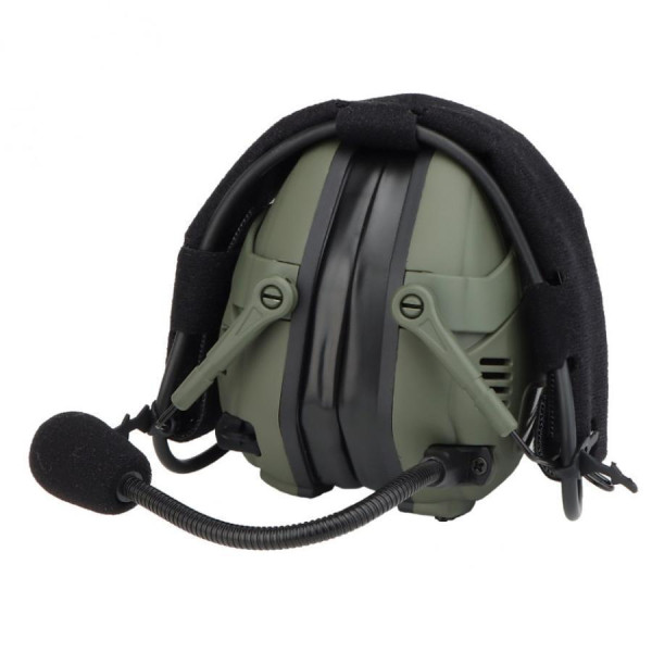 Тактические активные наушники HD-16 Olive