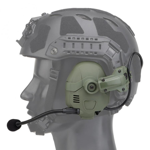 Тактические активные наушники HD-16 Olive