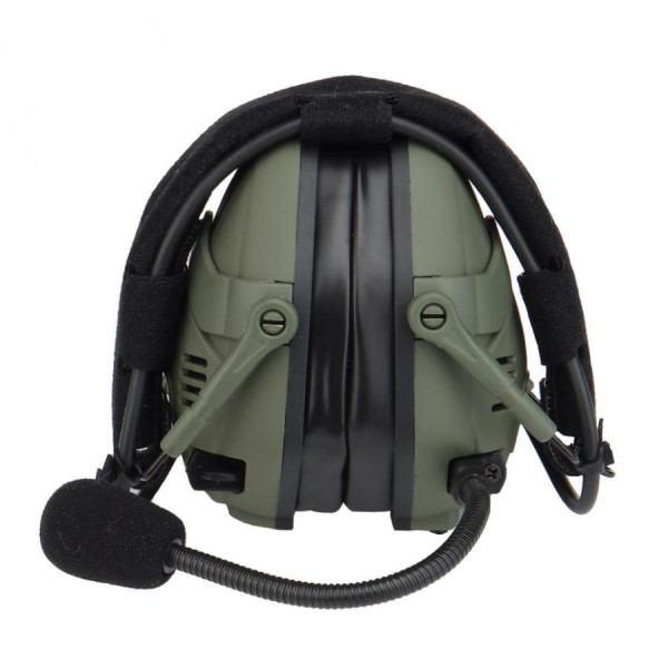 Тактические активные наушники HD-16 Olive