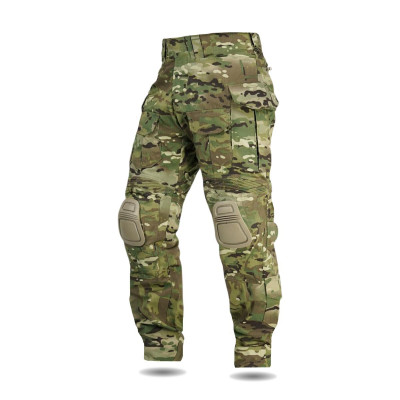 Штани з наколінниками Kalista Military Full-Pro ріп-стоп мультикам Штани з наколінниками Kalista Military Full-Pro ріп-стоп мультикам