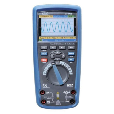 Цифровий прецизійний мультиметр-осцилограф CEM DT-9989