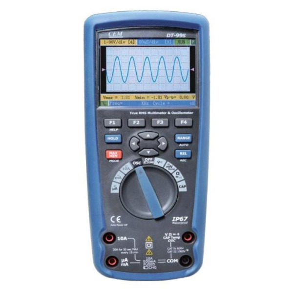 Цифровий прецизійний мультиметр-осцилограф CEM DT-9989
