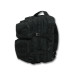 Тактический черный рюкзак с Molle 40л, черный