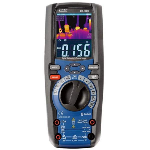 Мультиметр CEM DT-9889 із вбудованим тепловізором