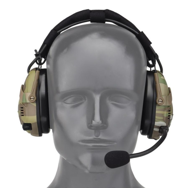Тактические активные наушники HD-16 Multicam