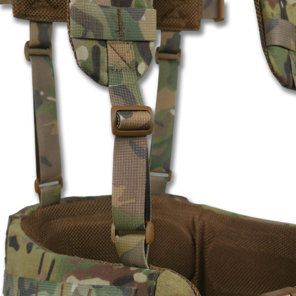 Ремінно-плечова система Kiborg R-1 GEN.2 (S) Multicam
