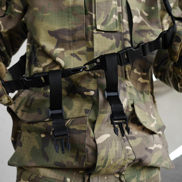Ремень оружейный двухточечный для АК,РПК Dark Multicam