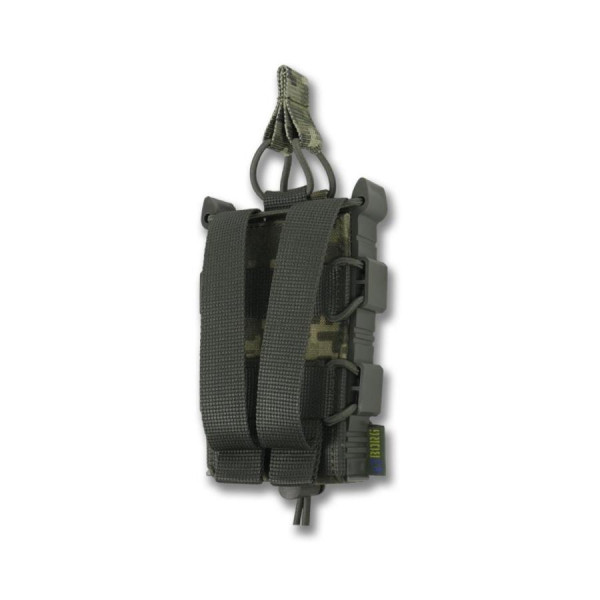 Жесткий усиленный тактический подсумок под магазин Kiborg GU Single Mag Pouch Pixel