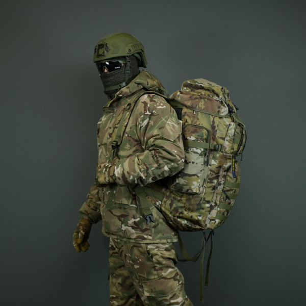 Рюкзак военного «Kiborg Pro» 70л мультикам  (35*68*21см)