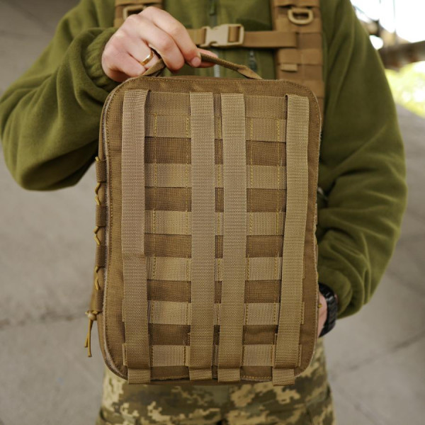 Штурмовой рюкзак с MOLLE ВСУ койот 10 л